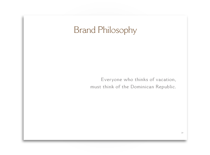 Brand Philosophy