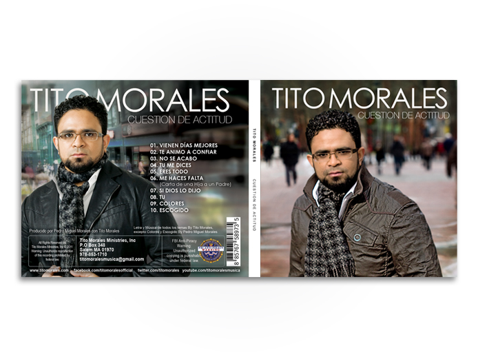 Tito Morales Cuestion de Actitud Cover